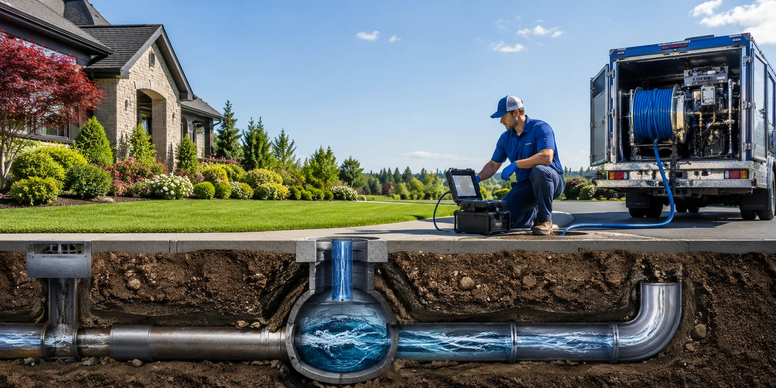 Drainage restoration information for Lueders, TX